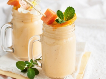 Smoothie λαχανικών με φρούτα