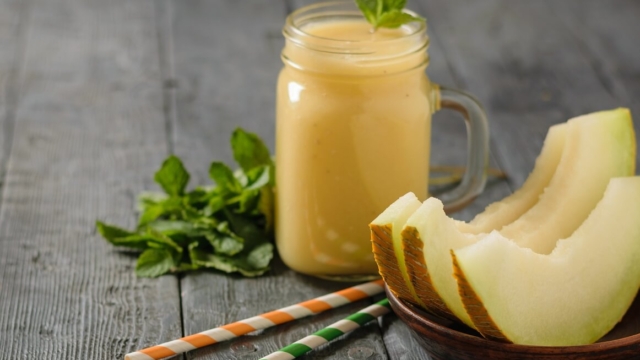 smoothie πεπόνι με γιαούρτι και παγωτο συνταγη συνταγη smoothies αργυρω