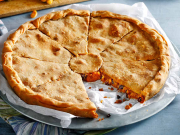 Κολοκυθόπιτα γλυκιά με σιμιγδάλι