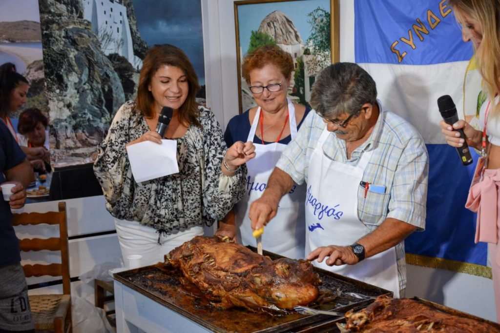 13ο Φεστιβάλ Κυκλαδικής Γαστρονομίας «Νικόλαος Τσελεμεντές» 2019 Σιφνος Αργυρω Μπαρμπαρίγου