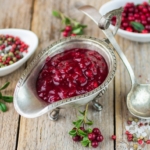 cranberry sauce συνταγη σάλτσα κράνμπερι σως για γαλοπουλα κρεας κοτοπουλο