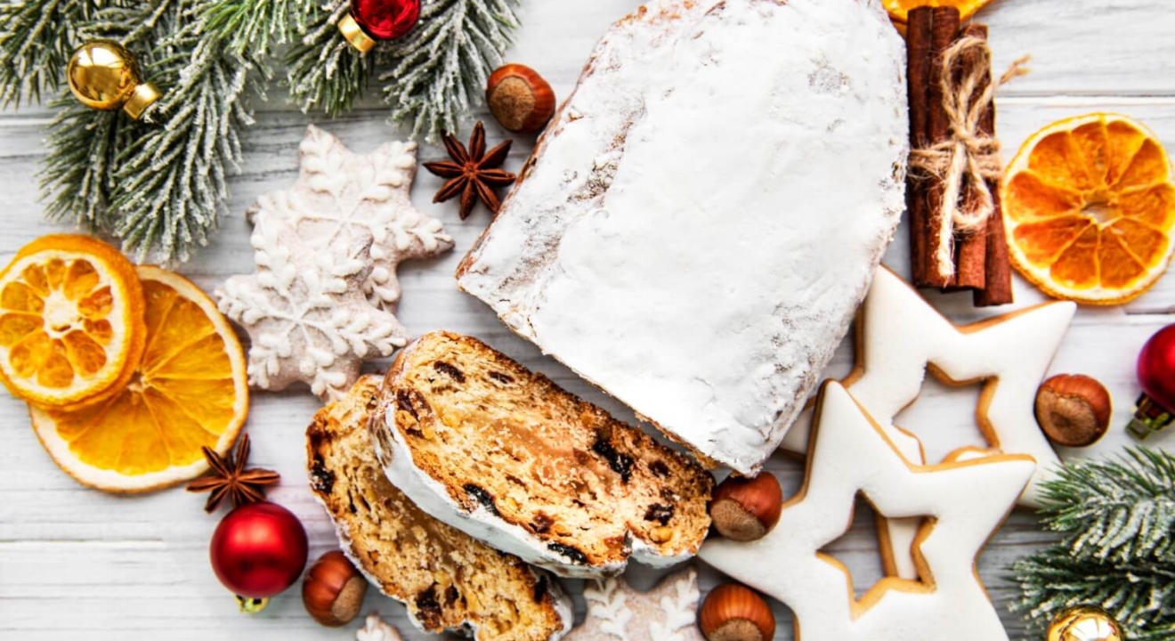 stollen - στόλεν - στόλεν συνταγή - αυθεντική συνταγή στόλεν - στόλεν γερμανικό γλυκό - χριστουγεννιάτικα γλυκά αργυρώ