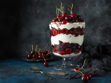 Μπλακ φόρεστ σε ποτήρι