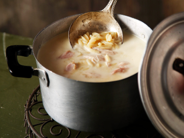 Κοτόσουπα με κριθαράκι