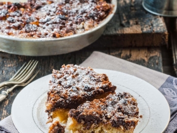 Στριφτόπιτα γλυκιά με σοκολάτα και βανίλια