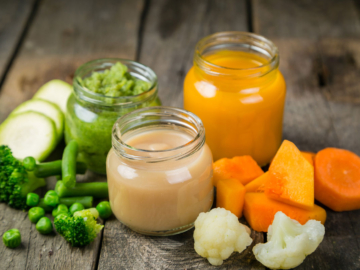 Συνταγές για μωρά: κρέμες με λαχανικά και φρούτα