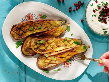 Μελιτζάνες στο φούρνο χωρίς τηγάνισμα