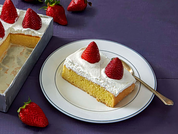 Κέικ με ζαχαρούχο ή tres leches