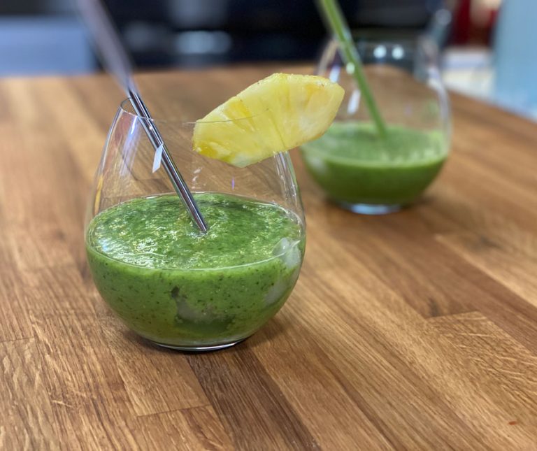 smoothie με σπανάκι