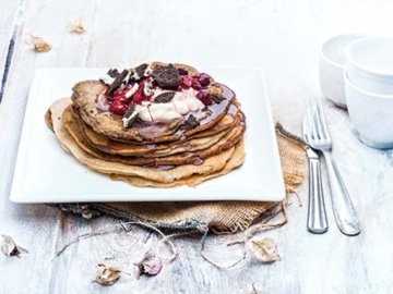 Τηγανίτες με μπισκότο