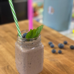 Σμούθι (smoothie) πρωτεΐνης με μπανάνα