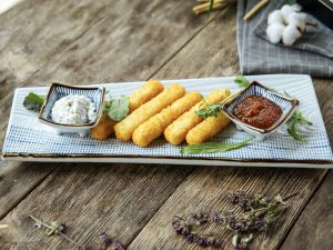 Τραγανά sticks χαλούμι