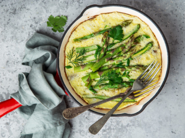 Ομελέτα με σπαράγγια
