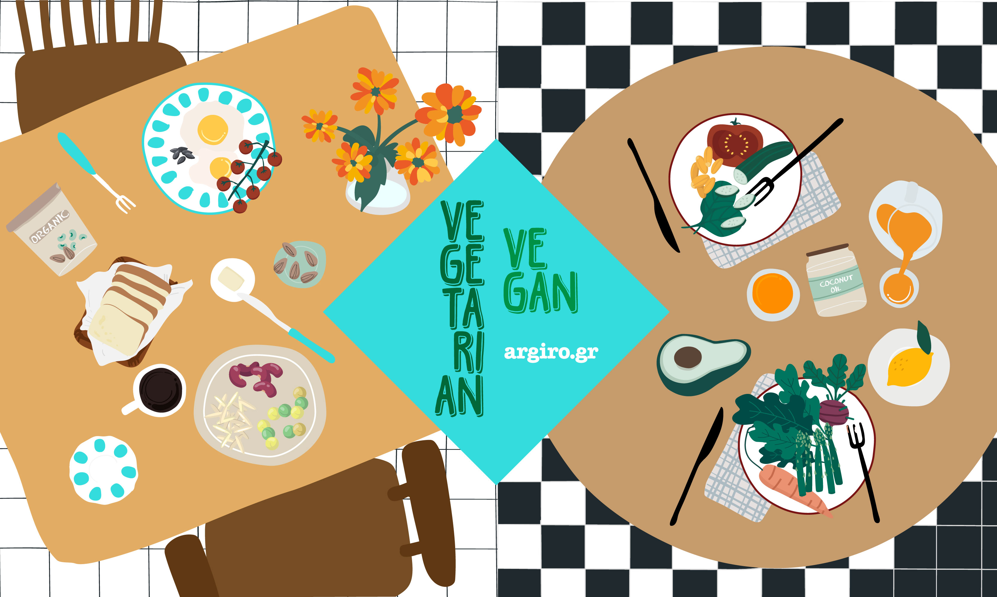 Vegan vs Vegetarian