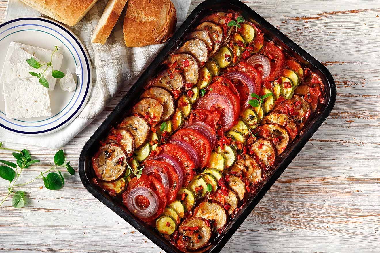 ratatouille - ρατατούι με λαχανικά