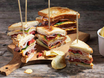 Τέλειο διώροφο Club Sandwich