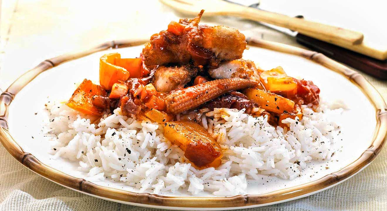 γλυκοξινο κοτοπουλο