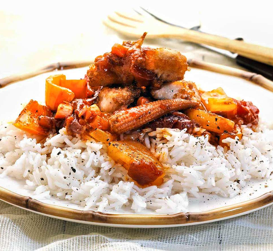 γλυκοξινο κοτοπουλο