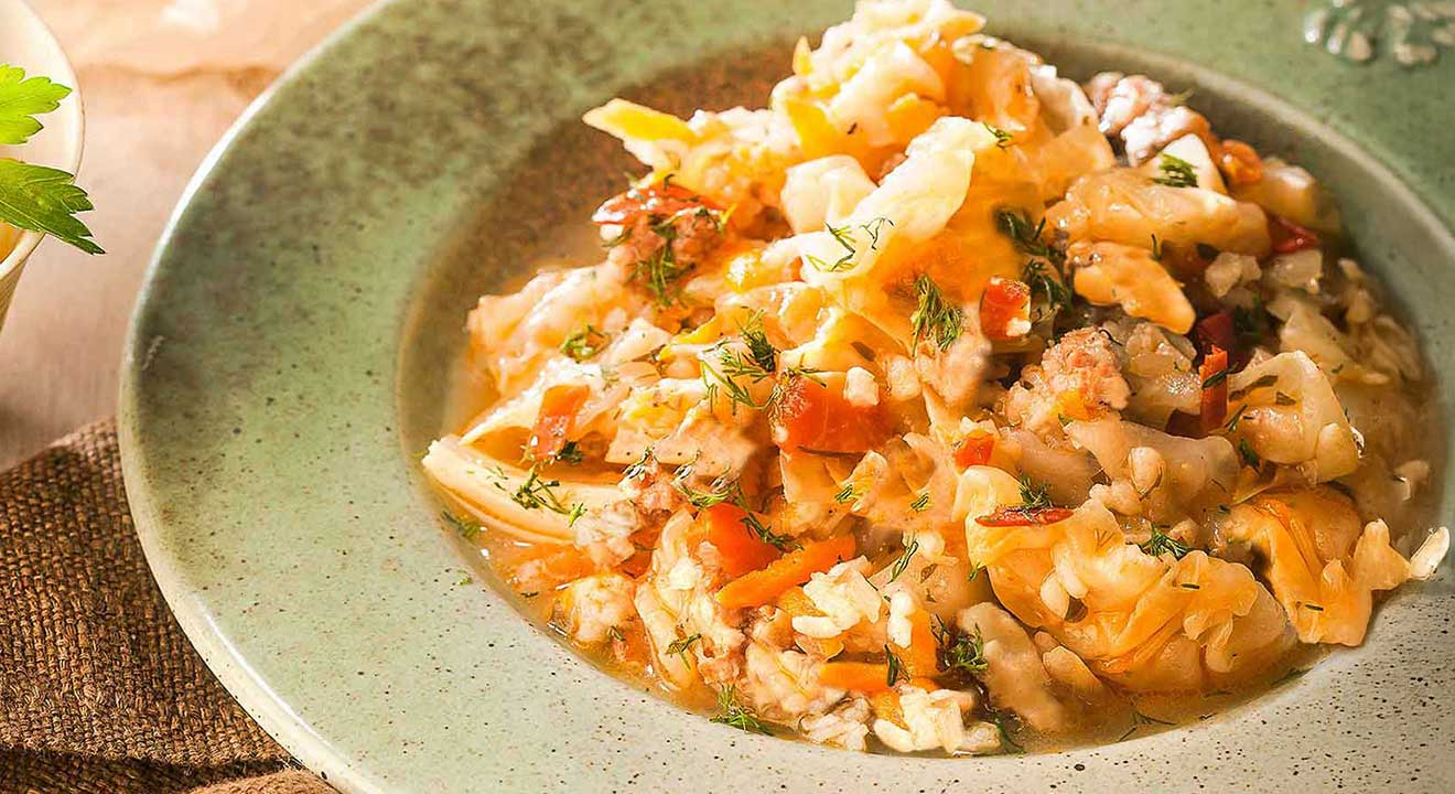 λαχανόρυζο λεμονάτο