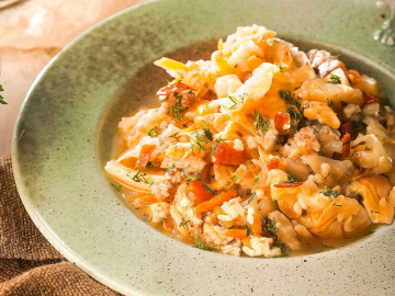 Λαχανόρυζο λεμονάτο