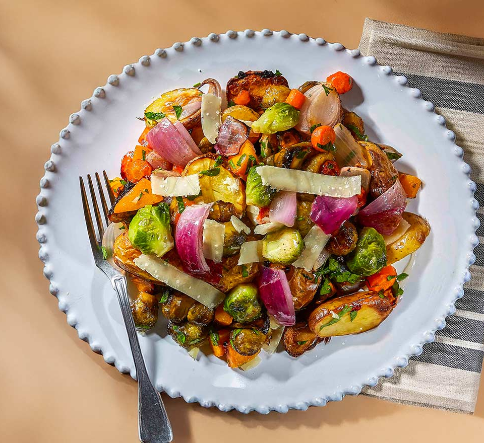 ψητα λαχανικα στη λαδοκολλα