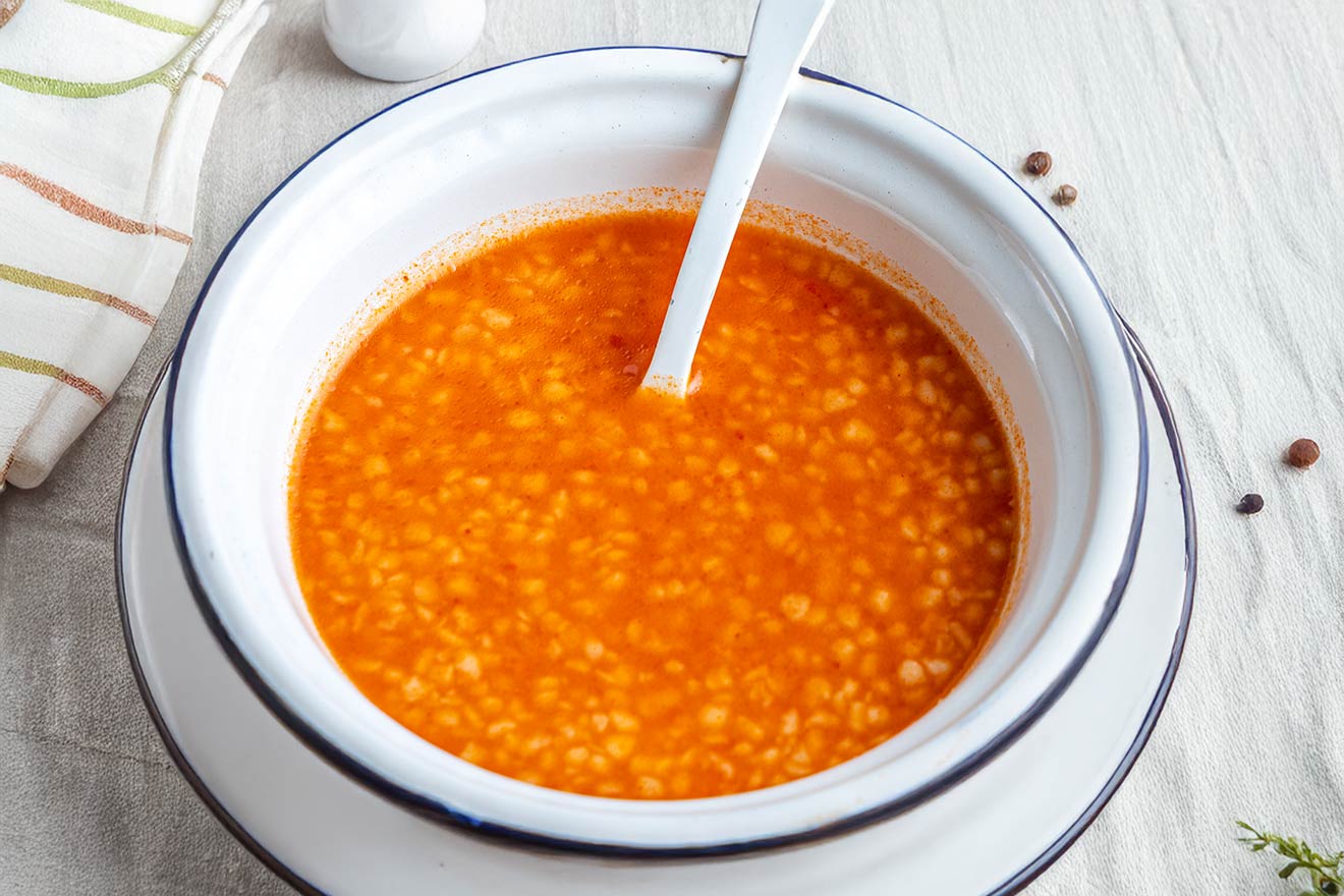 Τραχανάς σούπα με ντομάτα