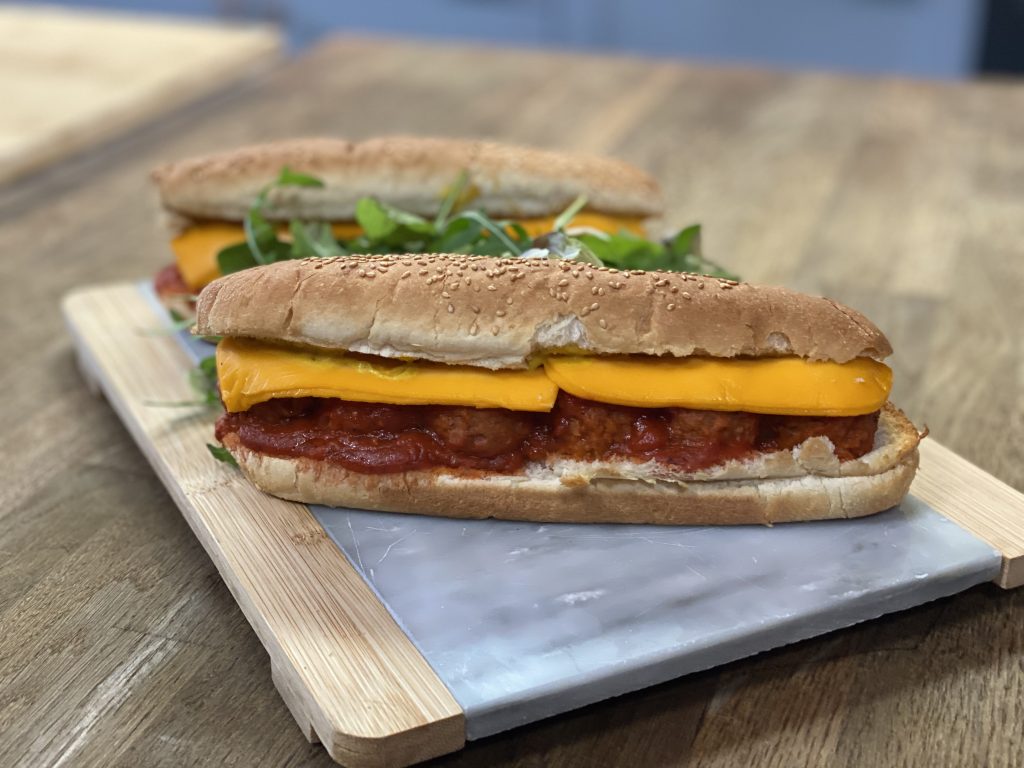 Vegan hot dog της Αργυρώς