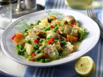 Αγκινάρες αλά πολίτα