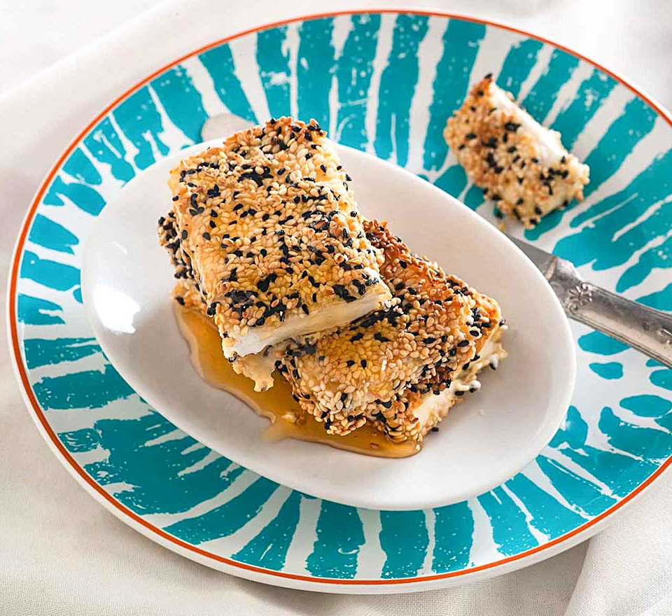 feta saganaki