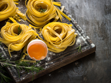 Φρέσκα ζυμαρικά με αυγό