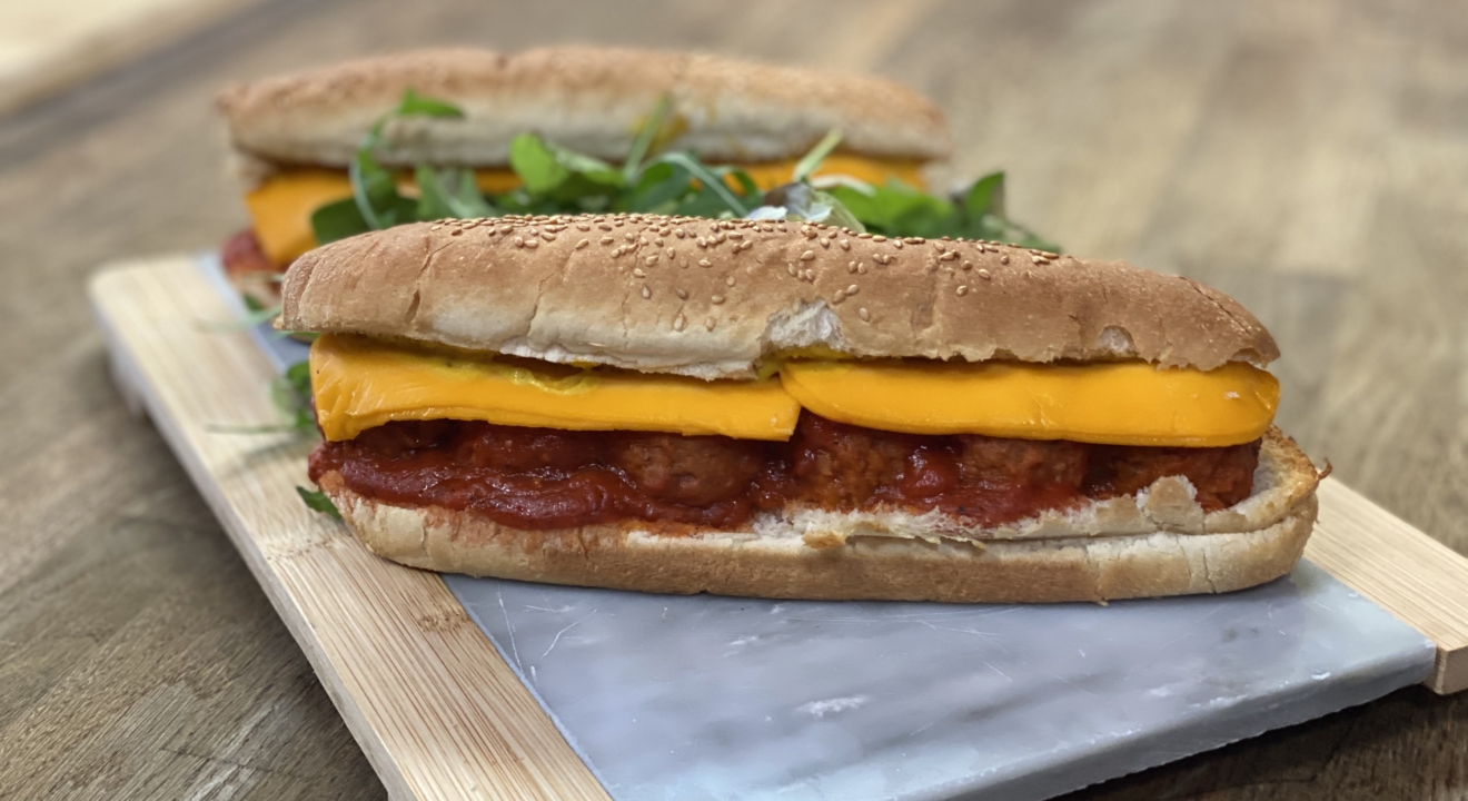 Vegan hot dog της Αργυρώς