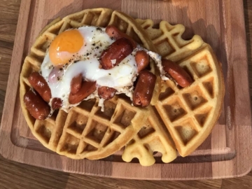 Αλμυρές βάφλες