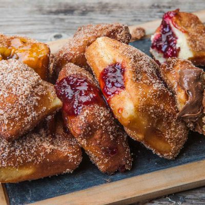 ντόνατς (donuts) στο φούρνο