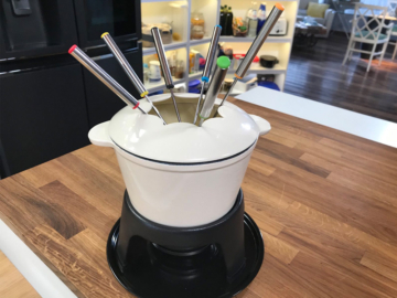 Φοντί τυριών (Cheese Fondue)