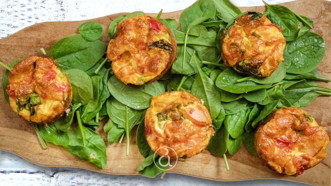 muffins ομελέτασ - αυγά