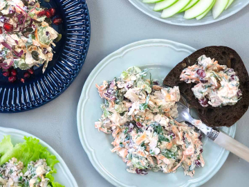 Κοτοσαλάτα με γιαούρτι