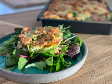 Λουκανικόπιτα σουφλέ