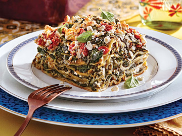 Λαζάνια με σπανάκι