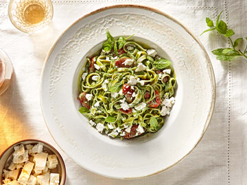 Μακαρόνια με σπανάκι