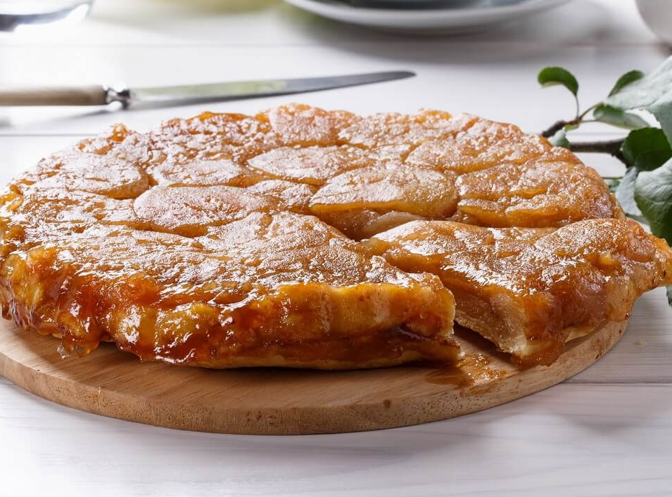 tarte tatin - ταρτ τατεν - αναποδη ταρτα μηλου - ταρτ τατέν
