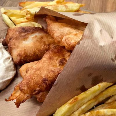 fFish and chips από την Αργυρώ Μπαρμπαρίγου