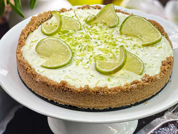 Τσίζκεϊκ λεμόνι (Key Lime Pie)