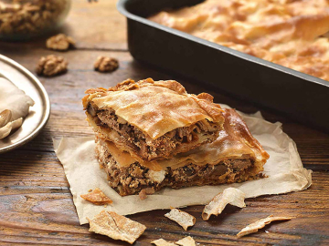 Νηστίσιμη μανιταρόπιτα