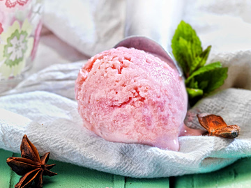 Παγωτό φράουλα