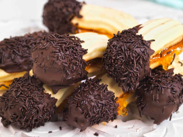 Πτι φουρ με σοκολάτα