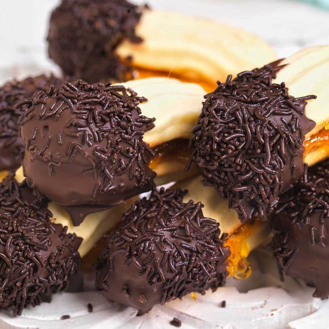 Πτι φουρ με σοκολάτα