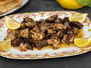 Συκωταριά στο τηγάνι