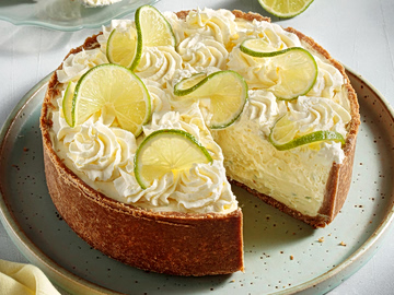 Τσίζκεϊκ λάιμ (Key Lime Pie)