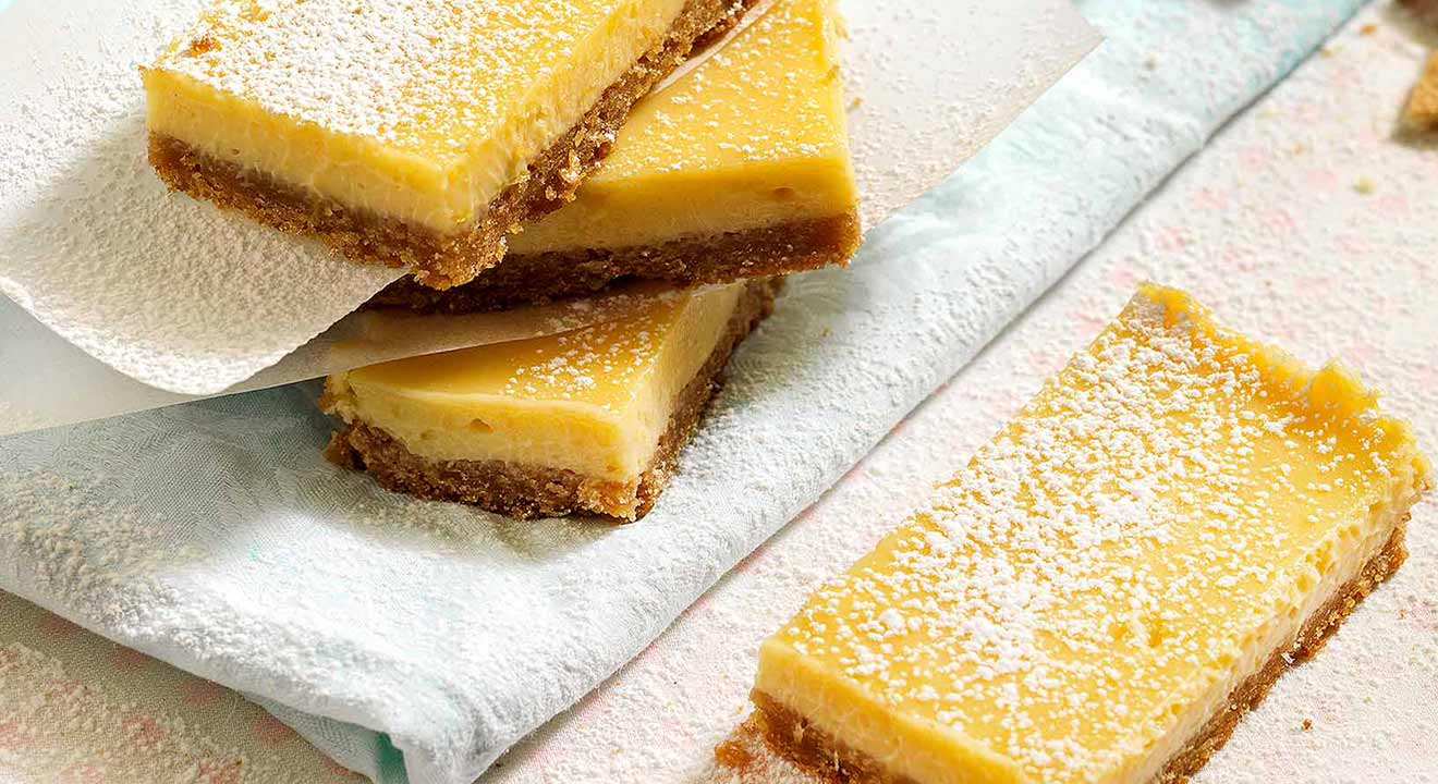 μπαρεσ λεμονιου - lemon bars