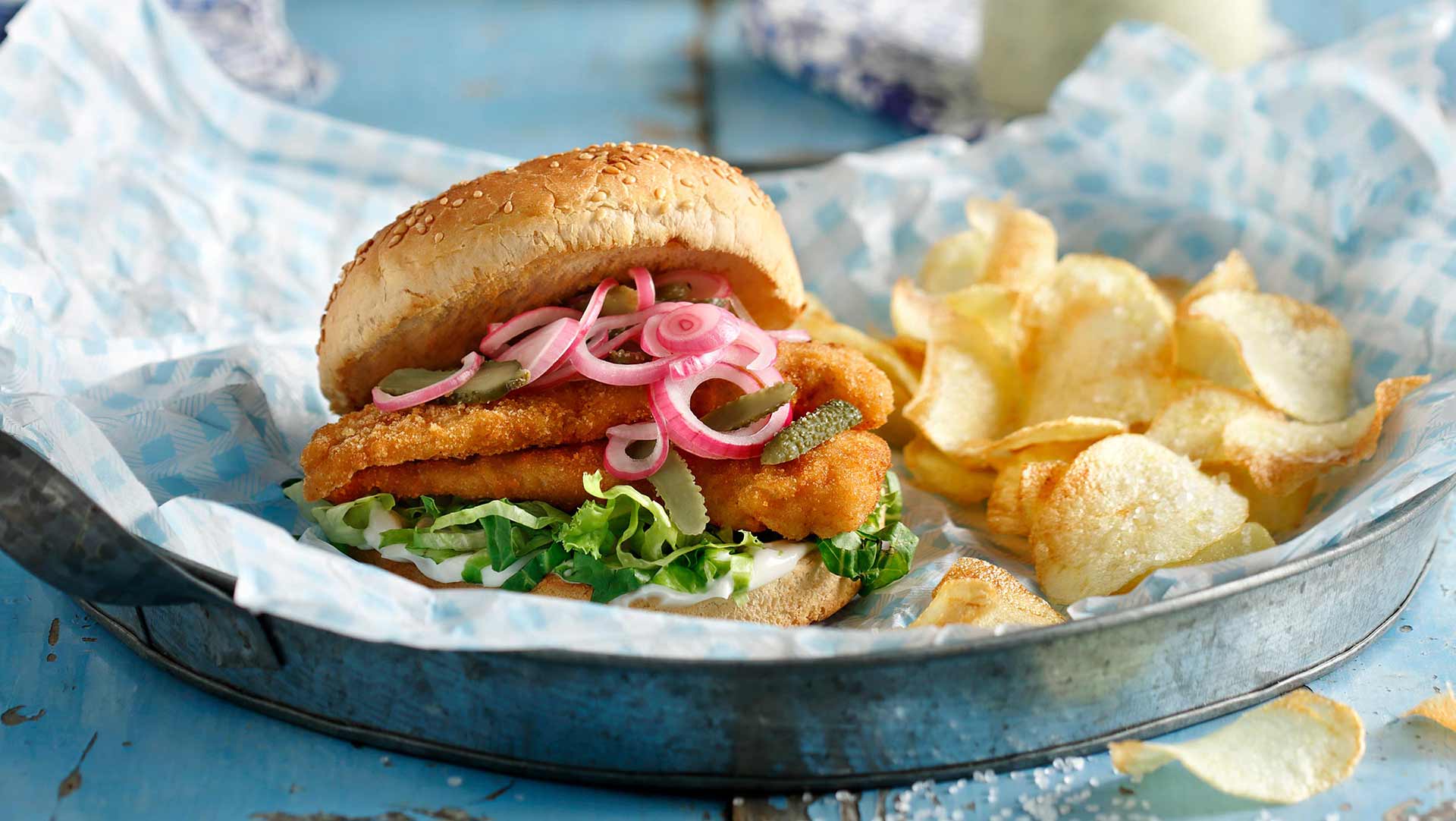 fish burger
